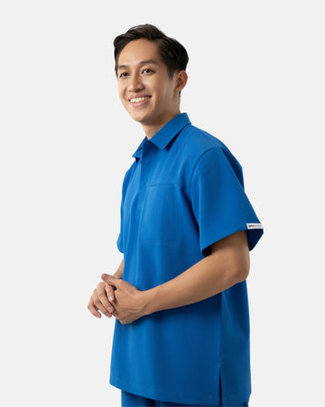 Iron Spirit - Áo scrub kháng khuẩn - Cổ Polo lịch thiệp