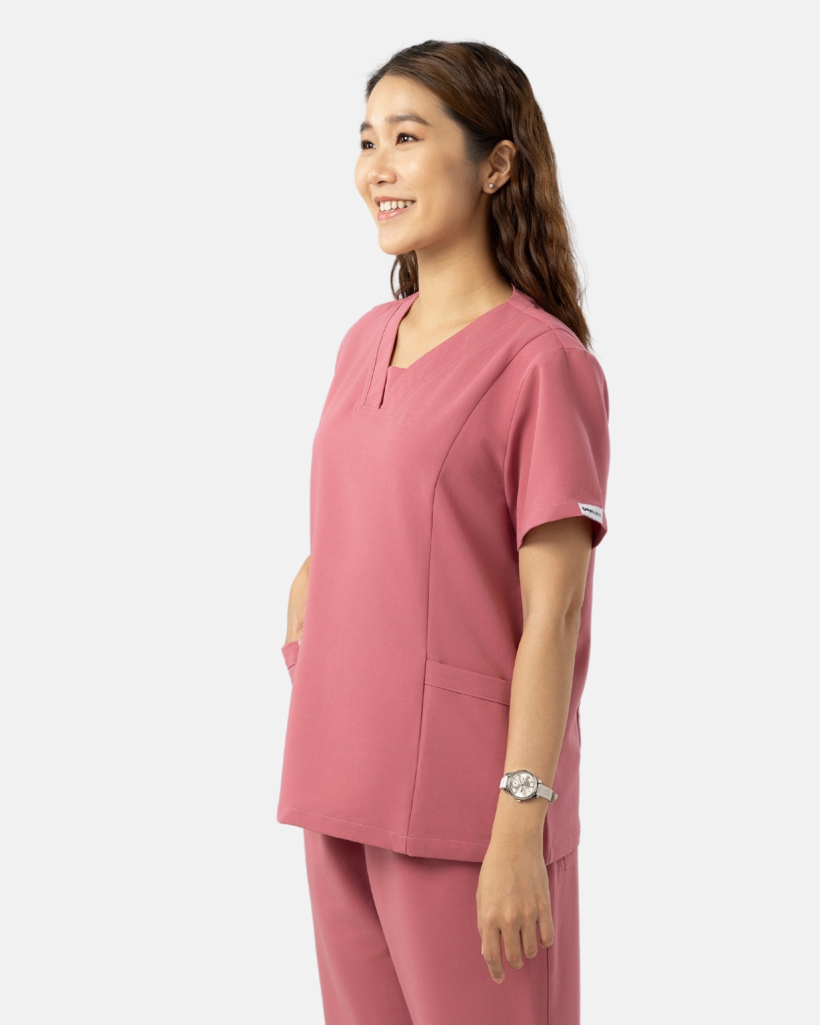 [Áo lẻ] Flow Heritage - Áo Scrub kháng khuẩn - cổ V