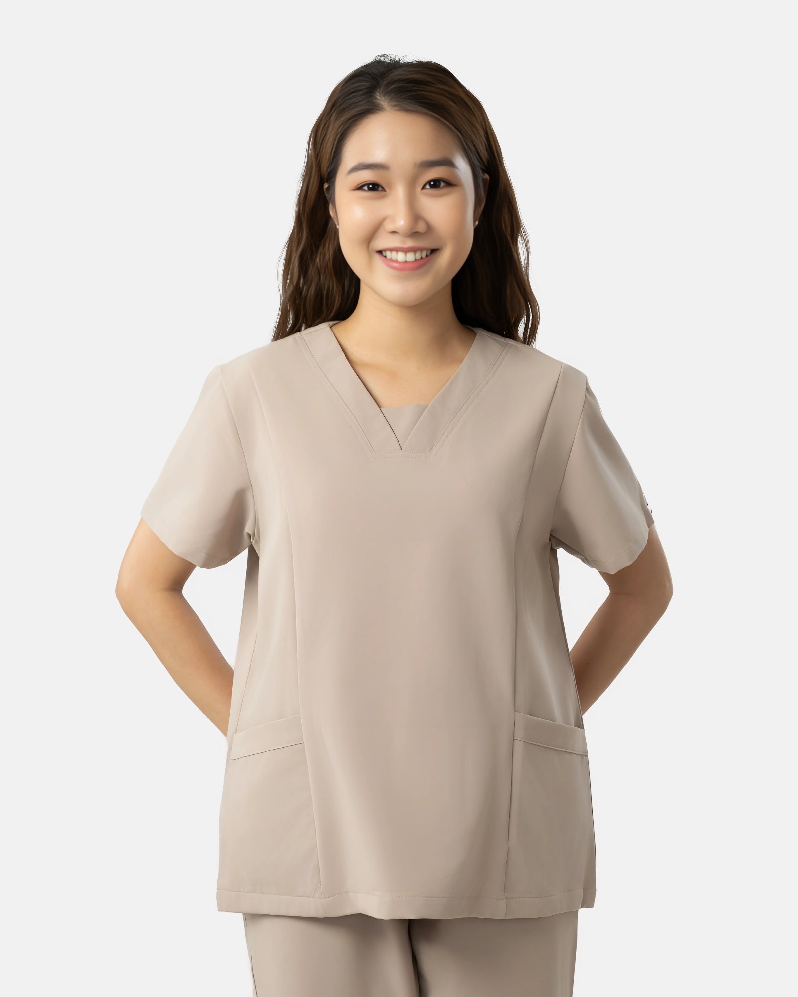 [Áo lẻ] Flow Heritage - Áo Scrub kháng khuẩn - cổ V