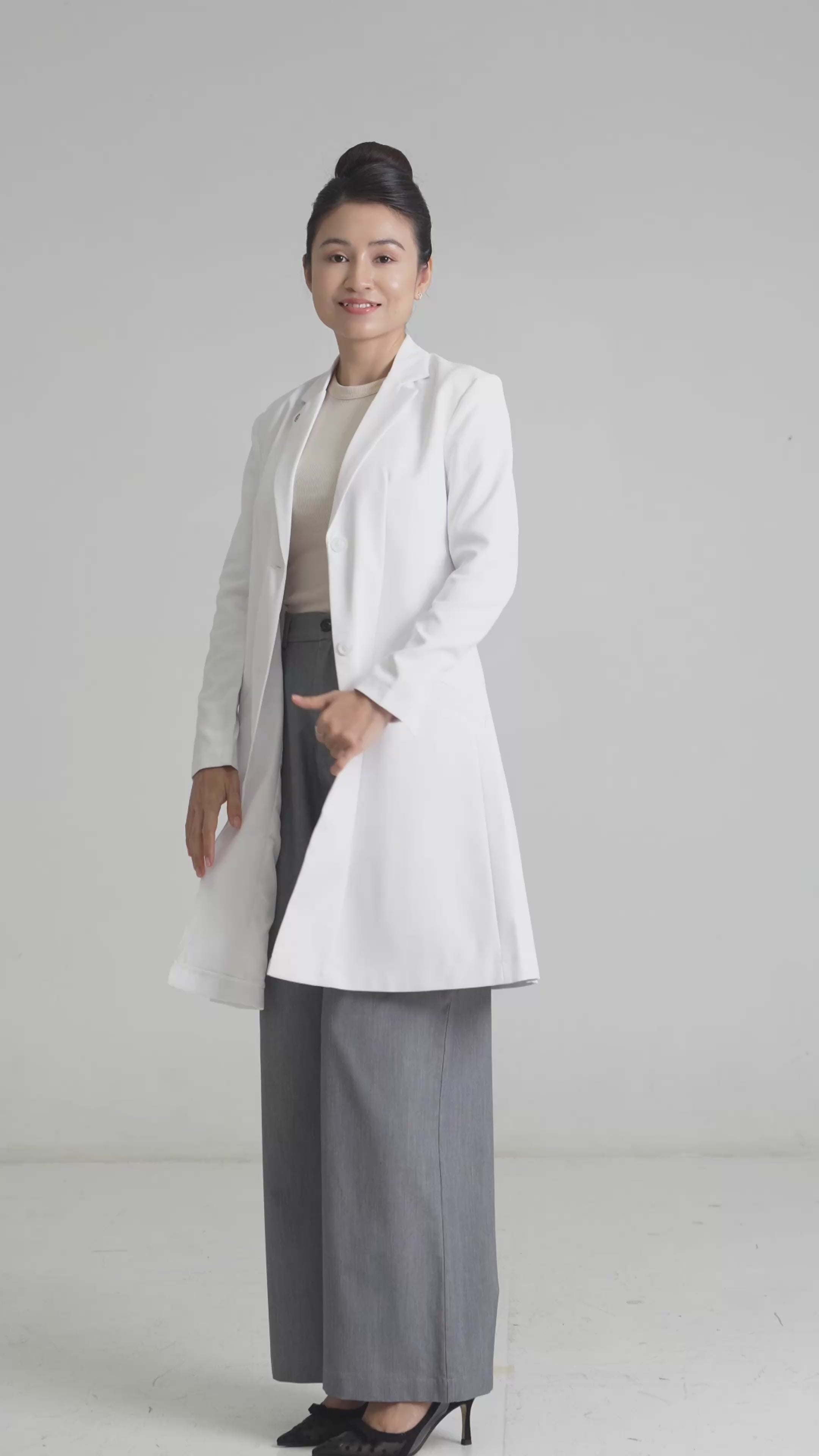 Empower Coat - Áo blouse lan tỏa tinh thần tích cực - Dành cho chuyên gia y tế nữ